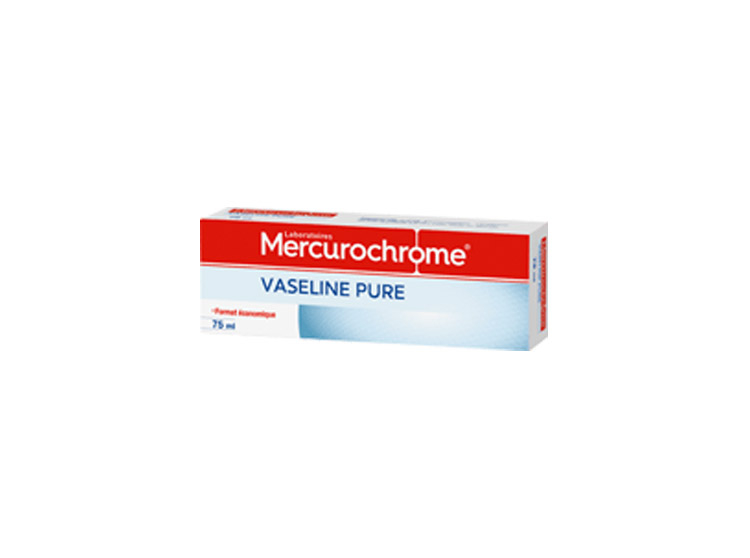 Mercurochrome Vaseline pure - 75ml - Parapharmacie en ligne
