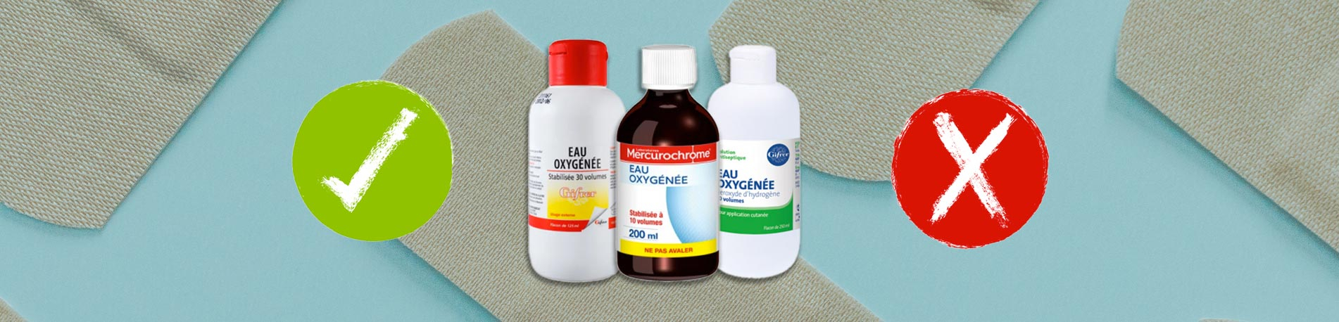 L'eau oxygénée : Vrai ou Faux
