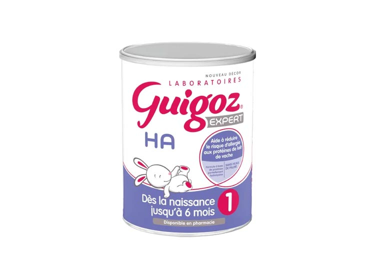 Guigoz Expert Hypoallergénique lait 1er âge - 800g - Parapharmacie en ligne