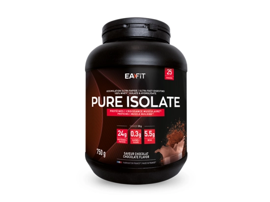 Pure isolate saveur chocolat - 750 g