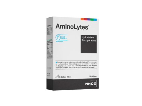 AminoLytes Goût Neutre - 14 sticks à diluer