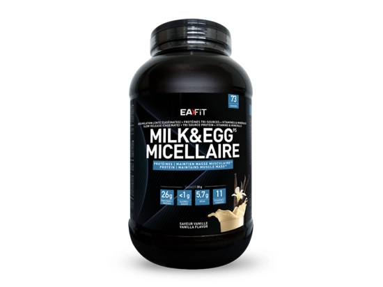 Milk & egg micellaire vanille - 2.2kg