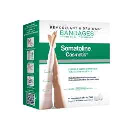 Bandages Remodelants & Drainants - 2 bandages réutilisables