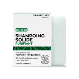 Shampoing Solide Purifiant BIO - 80g