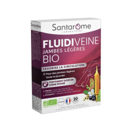 Santarome jambes légères BIO - 20 ampoules