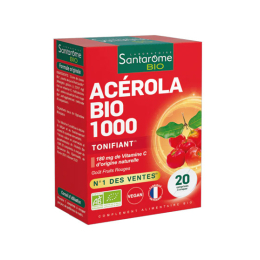 Santarome Acérola 1000 BIO - 20 comprimés