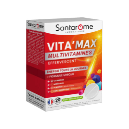 Vita'Max Multivitamines Effervescent - 20 comprimés