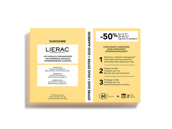 Sunissime Préparateur capsules - 2x30 capsules