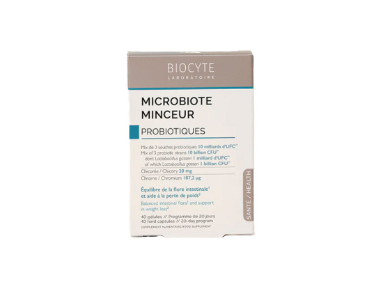 Microbiote Minceur - 40 comprimés