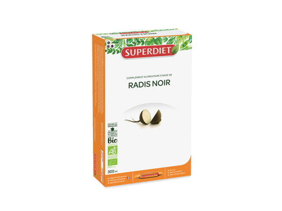 Superdiet radis noir BIO - 20 ampoules