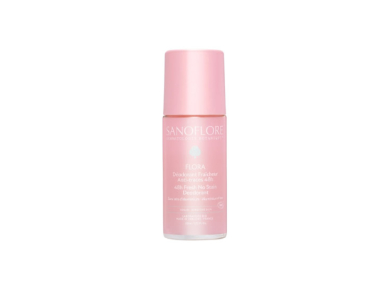 Déodorant Fraicheur Roll-On Anti-Traces Flora - 50ml