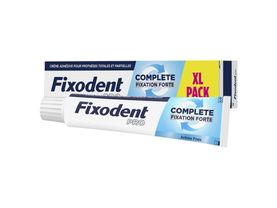 Fixodent Pro Complete Fixation Forte Goût Frais XL - 70g