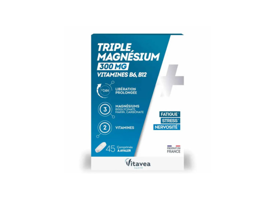 Triple Magnésium 300mg - 45 comprimés