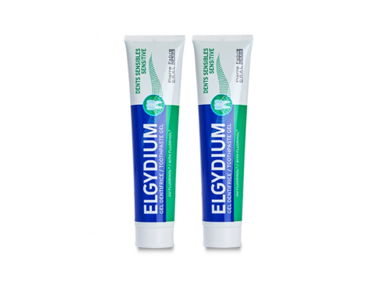 Elgydium Dentifrice dents sensibles - 2x75ml