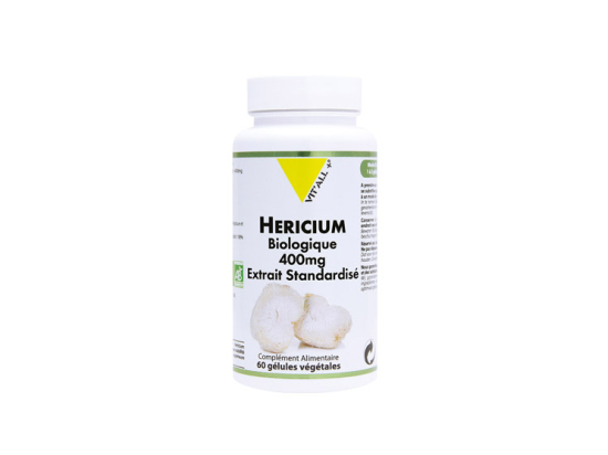 Vit'all+ Héricium BIO 400mg extrait standardisé - 60 gélules