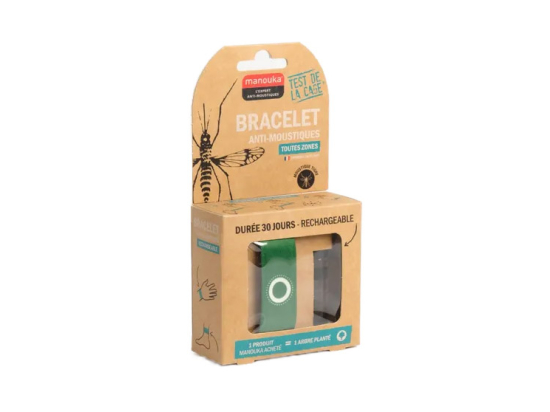 Bracelet Anti-moustiques Adultes Vert