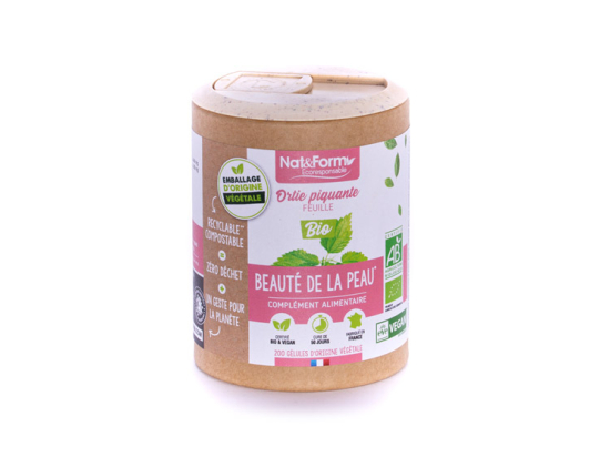 Ecoresponsable Ortie piquante feuille BIO - 200 gélules