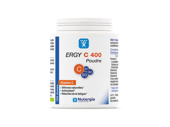 Ergy C 400 Vitamine C Poudre - 125g