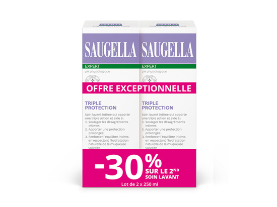 Triple Protection Soin Lavant Intime - 2x250ml