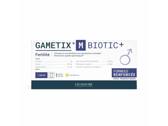 Gametix M Biotic + Fertilité - 30 sachets