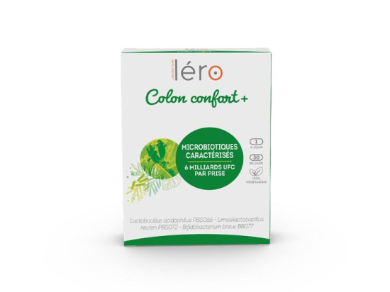 Léro Colon confort + - 30 gélules