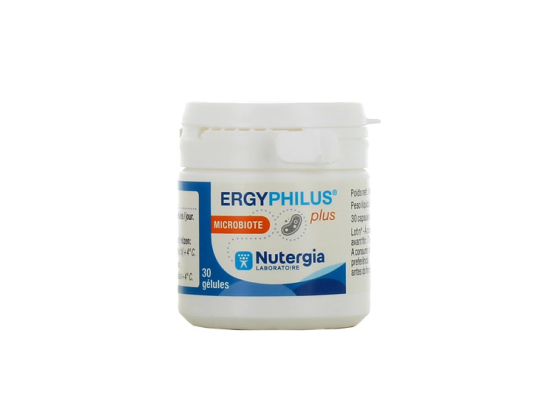 Ergyphilus Plus Microbiote - 30 gélules