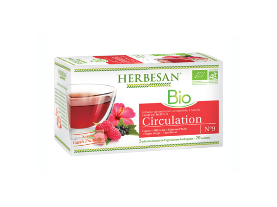 Herbesan Infusion BIO Circulation - 20 sachets