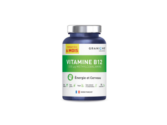 Vitamine B12 Energie et Cerveau - 180 comprimés
