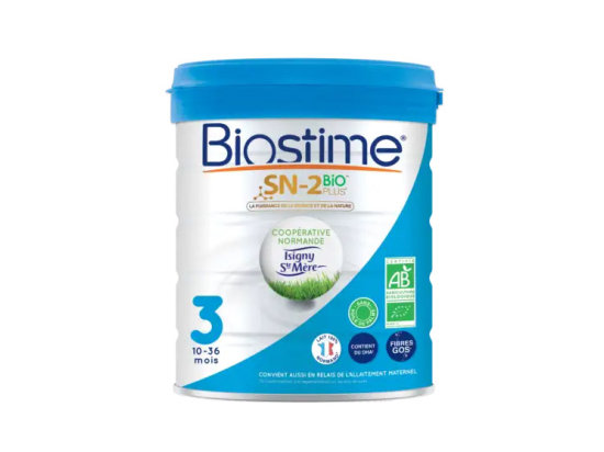 Biostime SN-2 Bio Plus Lait de croissance 3ème âge BIO - 800g