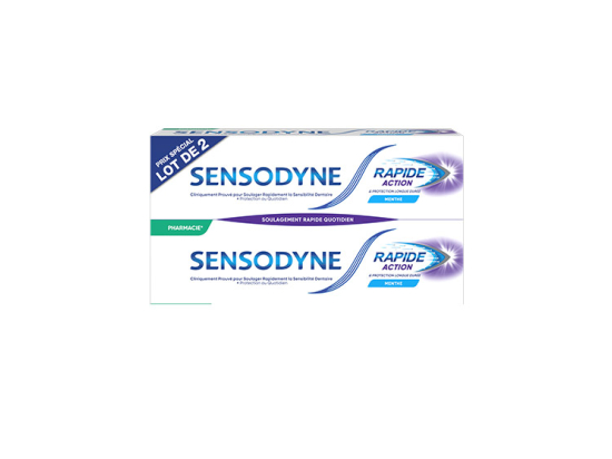Sensodyne Rapide Action - 2x75ml