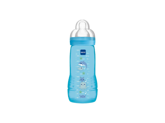 Easy Active Biberon 2e Age 330ml - Bleu - x1