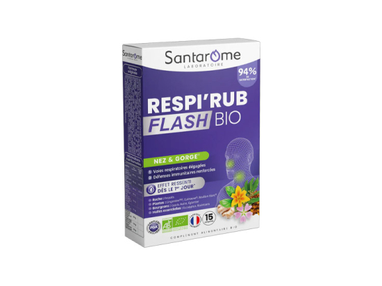 Respi'Rub Flash BIO - 15 comprimés
