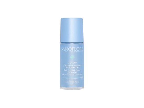 Déodorant Fraicheur Roll-On Anti-Traces Coton - 50ml
