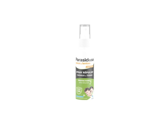 Parasidose Spray répulsif anti-poux cheveux et tissus - 100ml