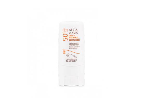 Laboratoires de Biarritz Alga maris Stick solaire teintée SPF50+ BIO - 9ml