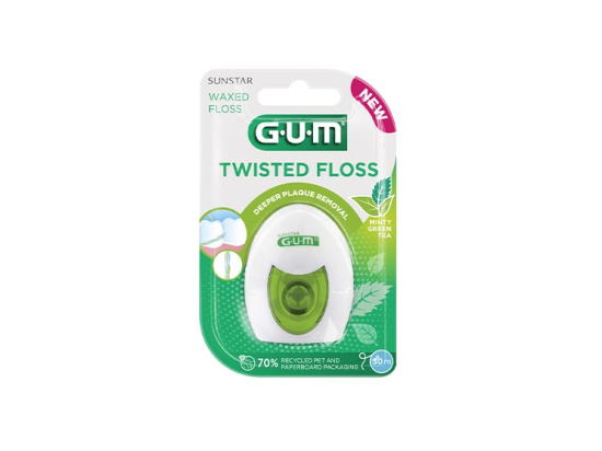 GUM Twisted Floss 3500 Fil dentaire - 30m