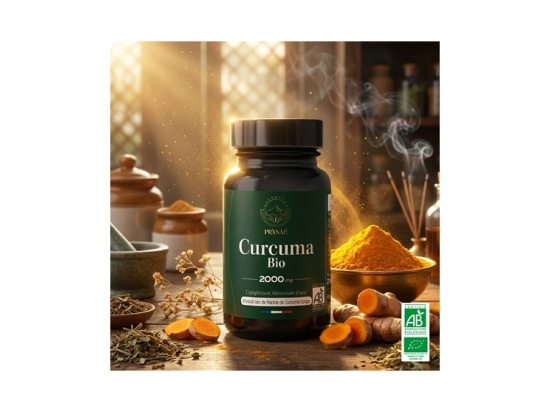 Phytalessence Mono plante Complément alimentaire curcuma bio - 60 gélules