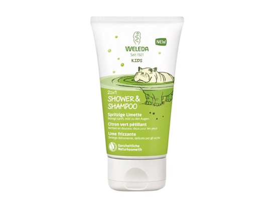 Weleda Kids Crème de douche 2 en 1 Citron vert -150ml