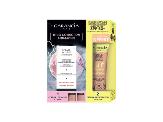 Rituel Correction Anti-Taches Crème Lactée + Fluide SPF50+ OFFERT - 30+20ml