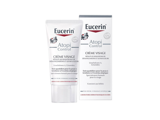 Eucerin AtopiControl Crème Visage Calmante - 50ml