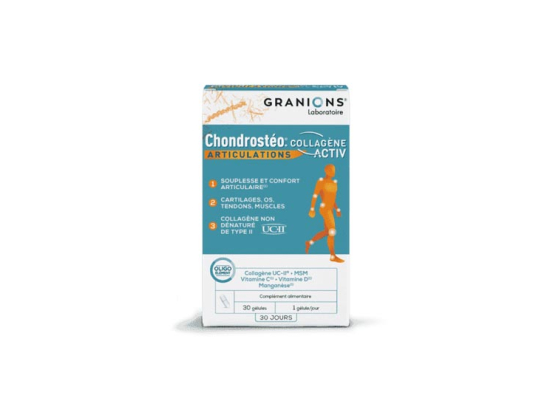 Granions Chondrosteo+ Collagène Activ - 30 gélules