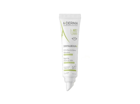 A-Derma Dermalibour+ Cica Baume lèvres réparateur - 15 ml