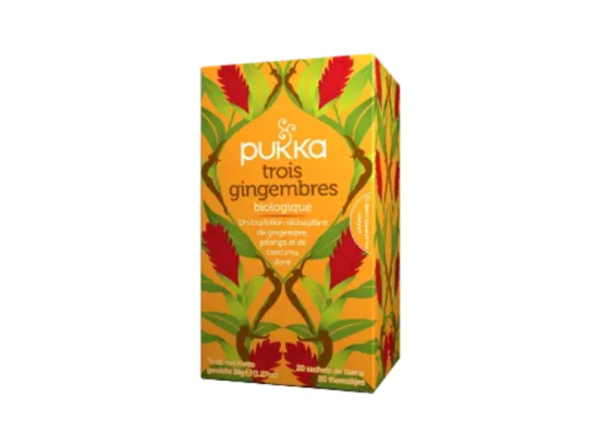 Pukka Infusion Trois Gingembres BIO - 20 sachets