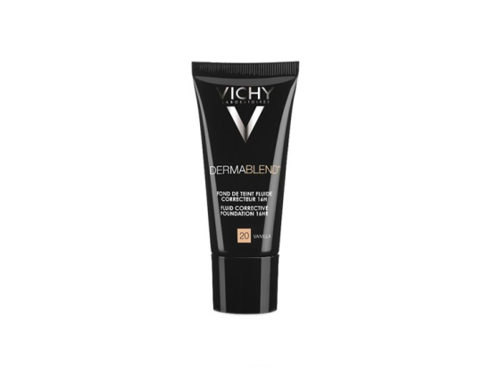 Vichy Dermablend Fond de teint fluide Correcteur 16h Teinte 20 Vanilla - 30ml