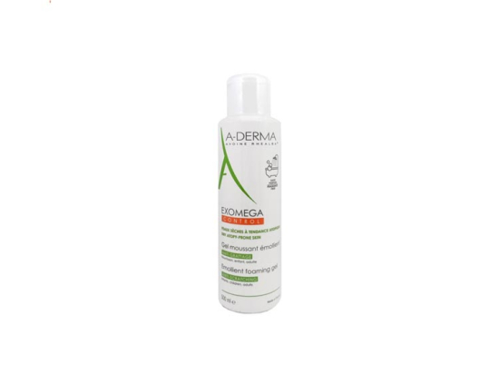 A-derma Exomega control Gel moussant émollient visage et corps - 500ml