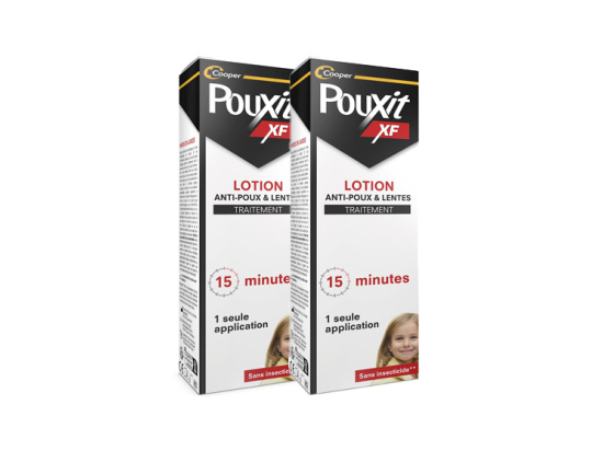 Lot 2 Lotion anti-poux et lentes - 2x100ml