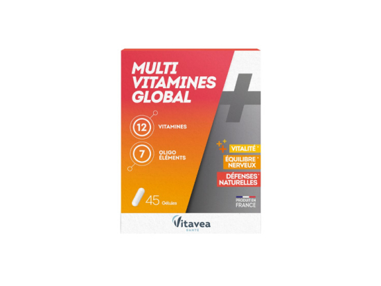 Multivitamines Global - 45 gélules