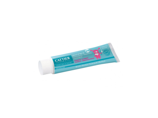 Cattier Dentifrice 2 à 6 ans framboise bio - 50ml