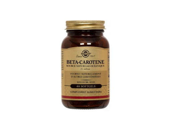 Solgar Bêta-Carotène 7mg - 60 Softgels