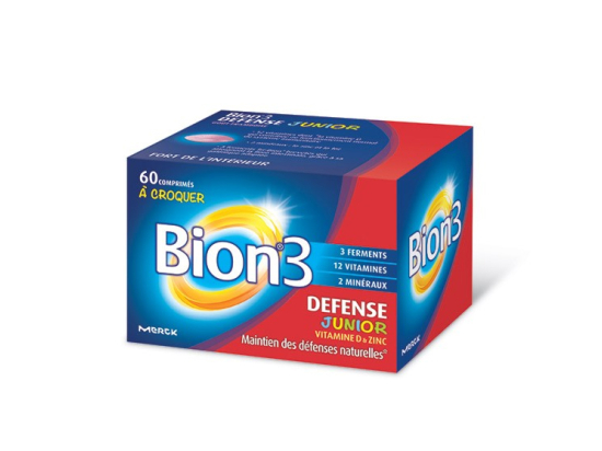 Bion 3 défense junior - 60 comprimés à croquer